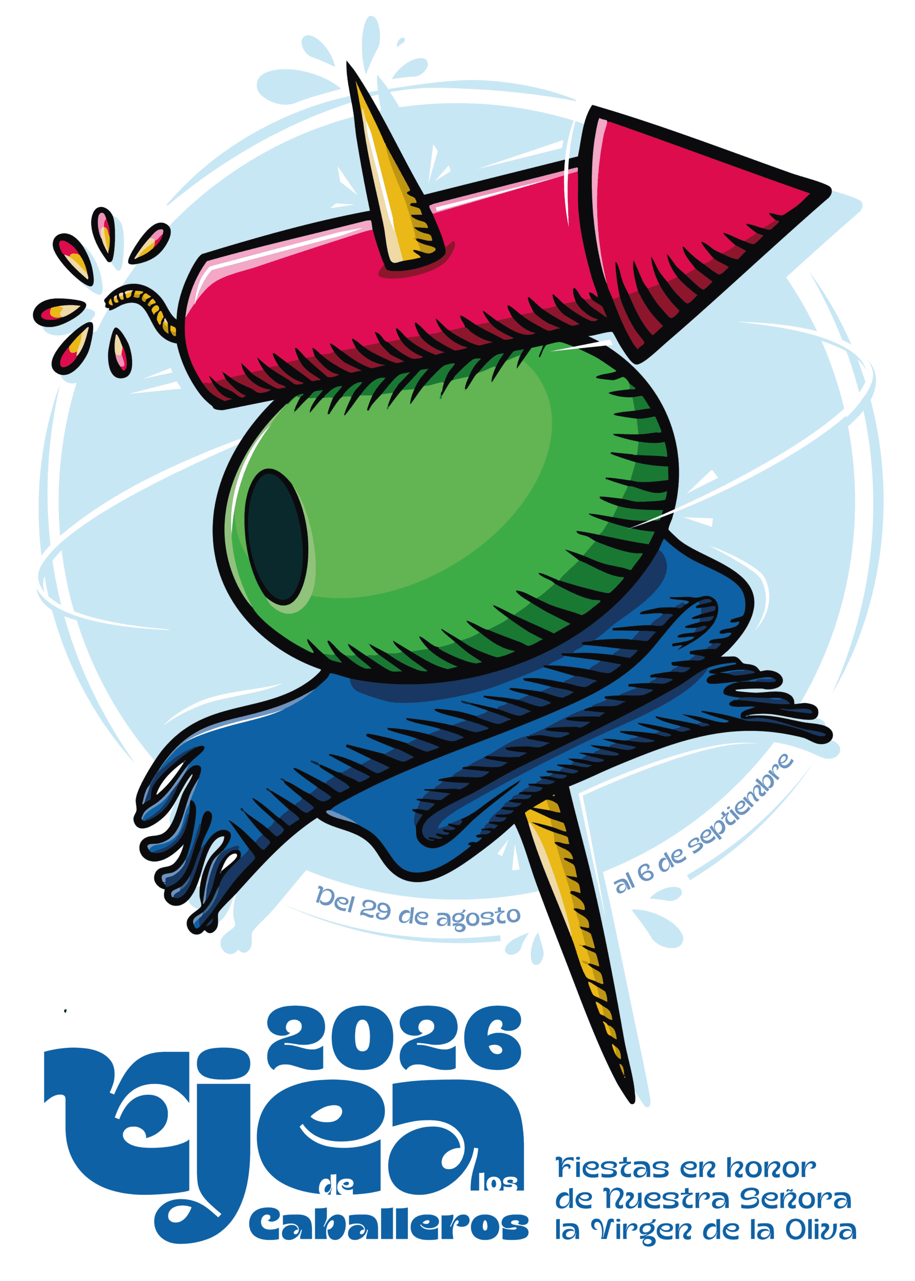 Cartel oficial de las Fiestas de Ejea 2026
